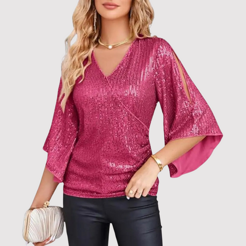 Heidi-Mode | Paillettentop für Frauen Susanne