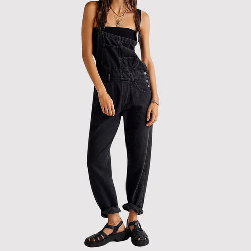 Heidi-Mode | Weit Bein Denim Latzhose
