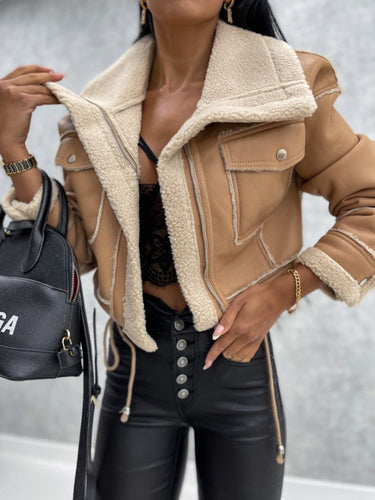 Heidi-Mode | Stylische Kunstlederjacke