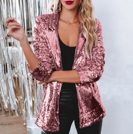 Heidi-Mode | Glamouröse Pailletten Blazer