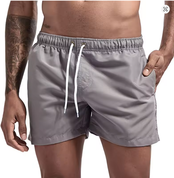Heidi-Mode | Herren Schwimmshorts Schnelltrocknend und Basic