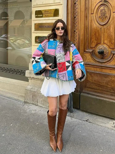 Heidi-Mode | Schicke Bunte Jacke