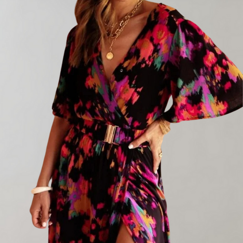 Lange maxi zomerjurk voor dames