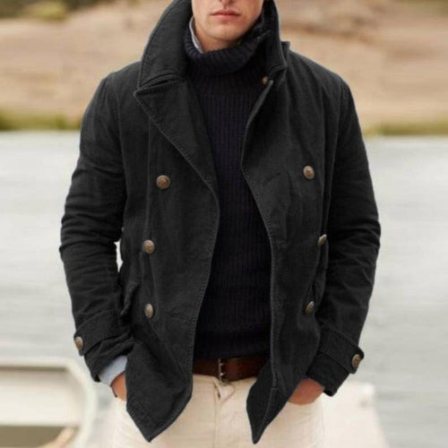 Heidi-Mode - Klassische Herbst Zeitlose Stilvolle Jacke für Männer