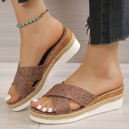 Heidi-Mode | Ergonomische Plateausandalen für Frauen