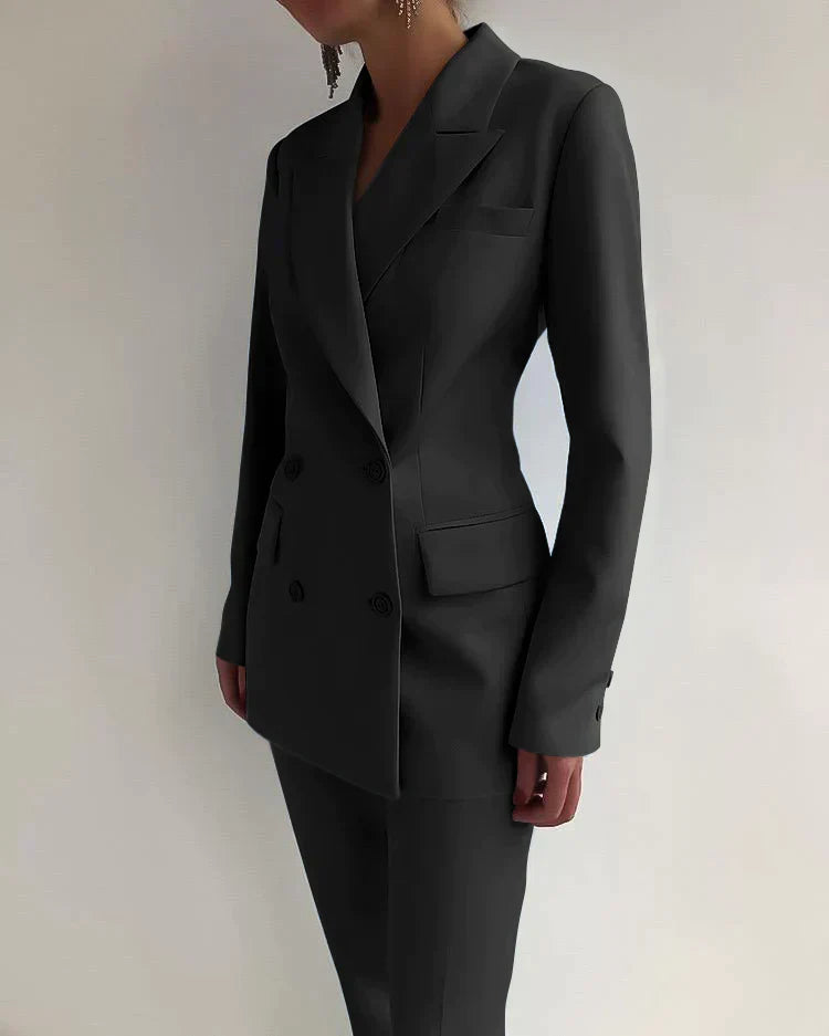 Heidi-Mode | Anzug Damen Eleganter Blazer & Hosen Set
