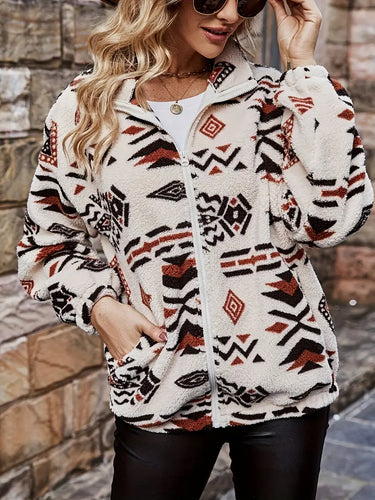 Heidi-Mode | Strick Fleecejacke