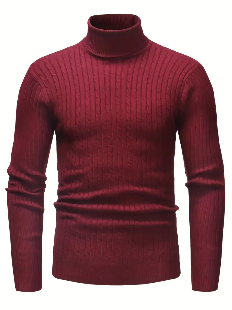 Heidi-Mode - Strick Herren Rollkragenpullover