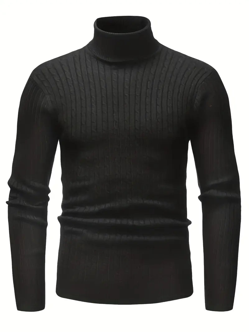 Heidi-Mode - Strick Herren Rollkragenpullover