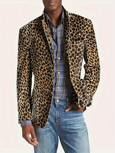 Heidi-Mode | Leopard Print Blazer