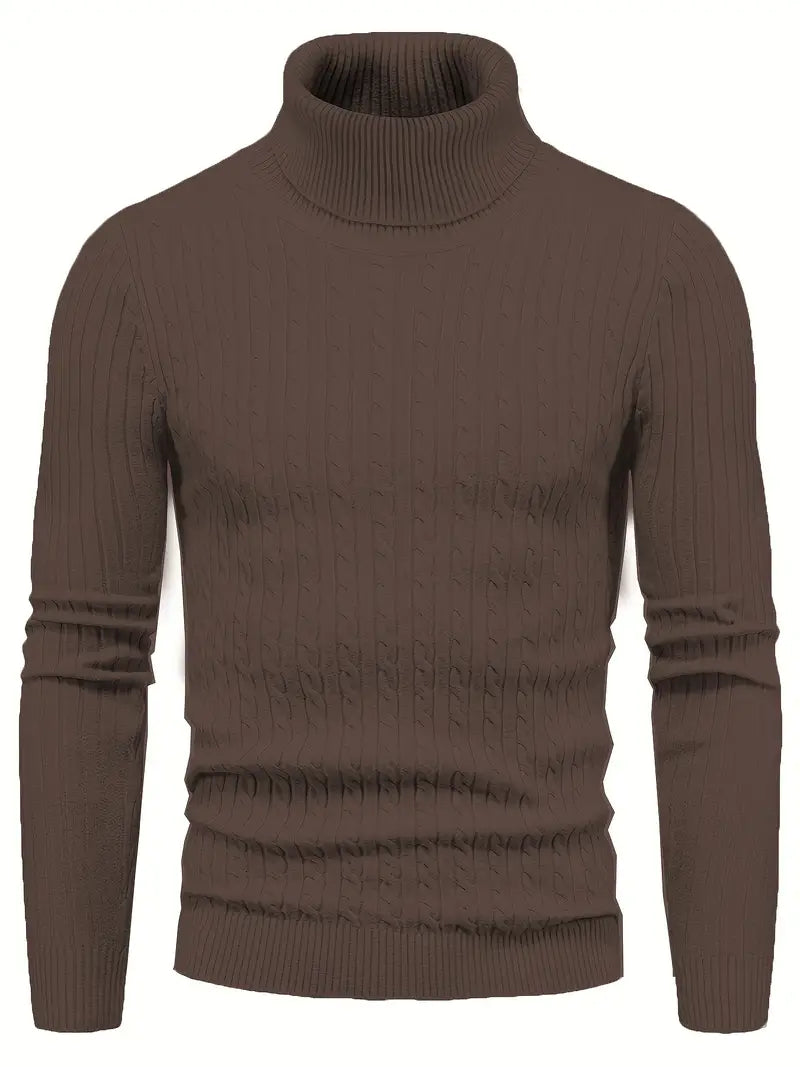 Heidi-Mode - Strick Herren Rollkragenpullover