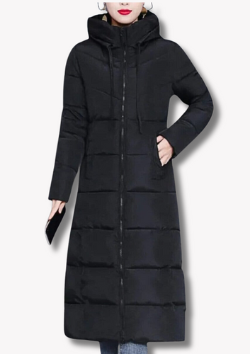 Heidi-Mode - Lässige Winter Lange Vollreißverschluss Daunenjacke für Damen