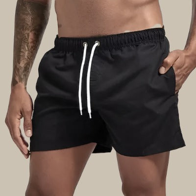 Heidi-Mode | Herren Schwimmshorts Schnelltrocknend und Basic