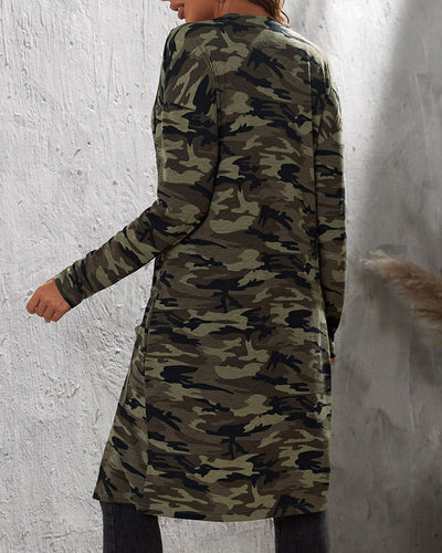Heidi-Mode | Lange Tarnjacke