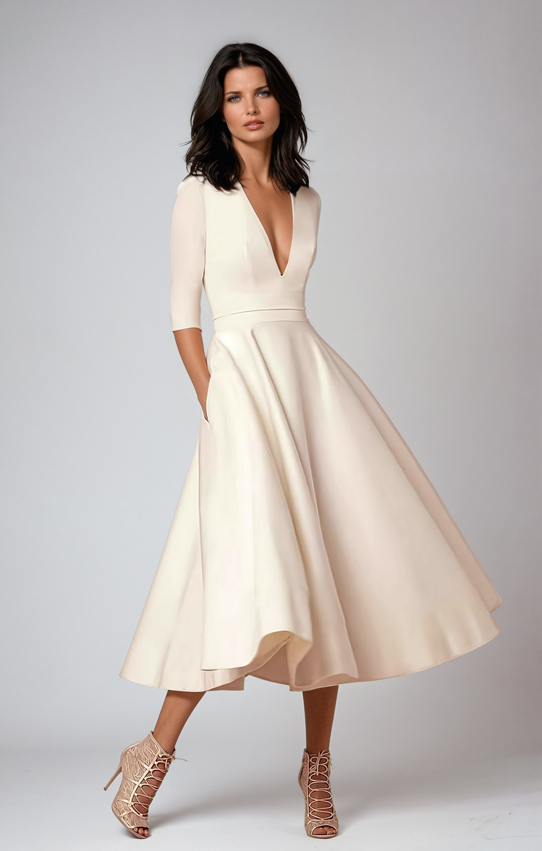 Heidi-Mode | 60's Retro Schlagtrapezkleid