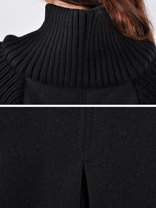 Langer Mantel in Übergröße