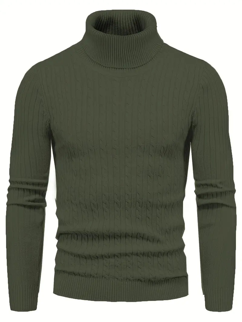Heidi-Mode - Strick Herren Rollkragenpullover