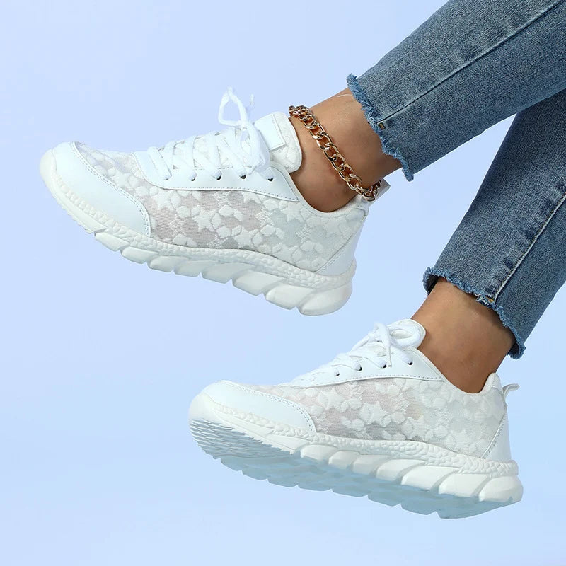 Heidi-Mode | Die Luxuriösen Orthopädischen Sneakers für Frauen