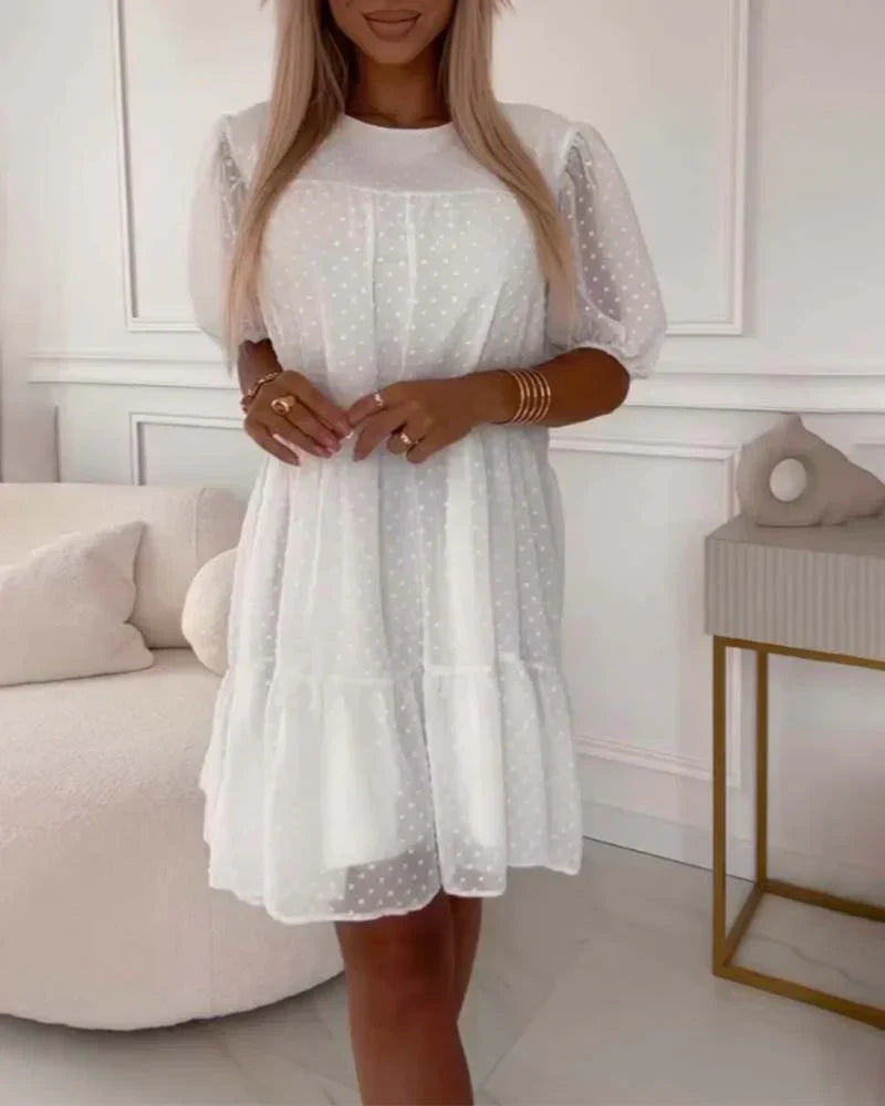 Heidi-Mode | Elegantes Weißes Kleid