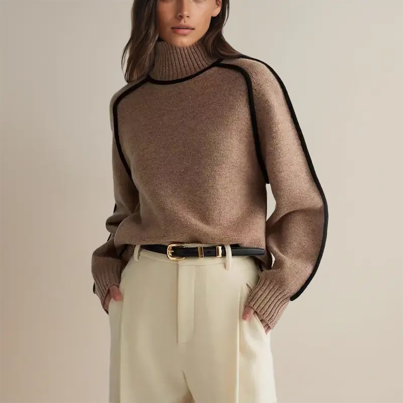 Luxe Rollkragenpullover
