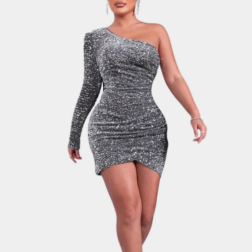 Heidi-Mode | Glitzer Partykleid Mini