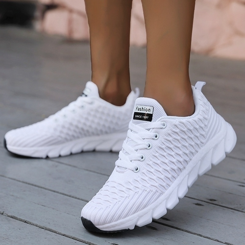 Heidi-Mode | Leichte Knöchelhohe Sneaker mit Rutschfester Sohle und Atmungsaktivem Tragegefühl