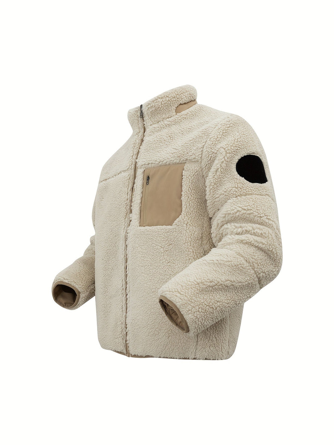 Heidi-Mode | Hoher Hals Winter Teddyjacke