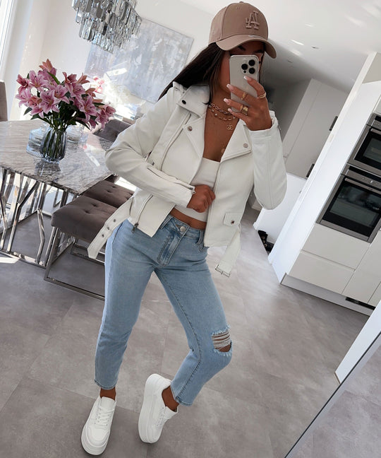 Sneaker Georgia Weiß