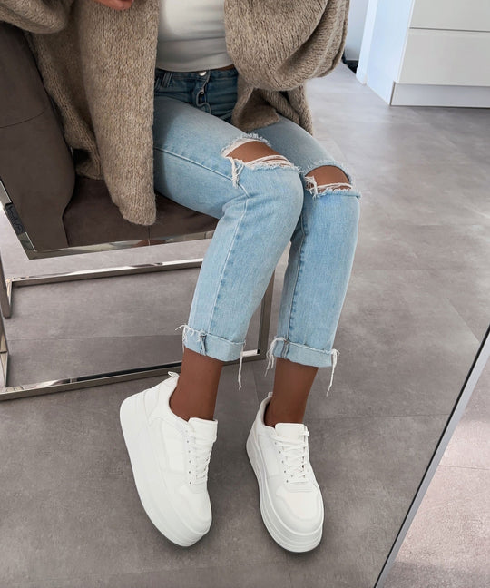 Sneaker Georgia Weiß