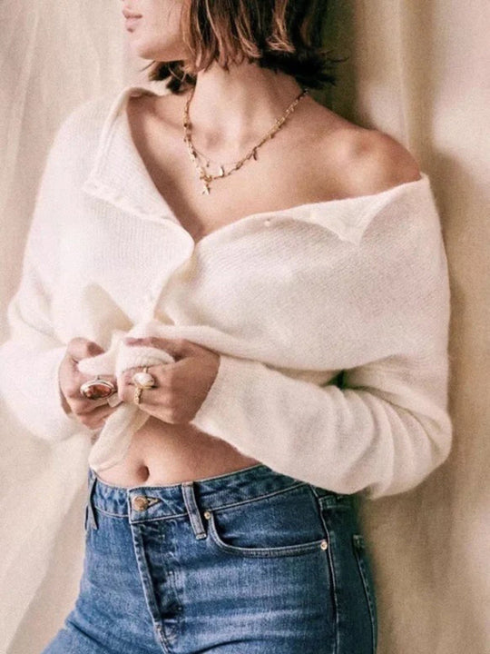 Kuschelige und warme Strickjacke