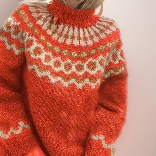 Heidi-Mode | Warmer Und Bequemer Dicker Rollkragenpulli