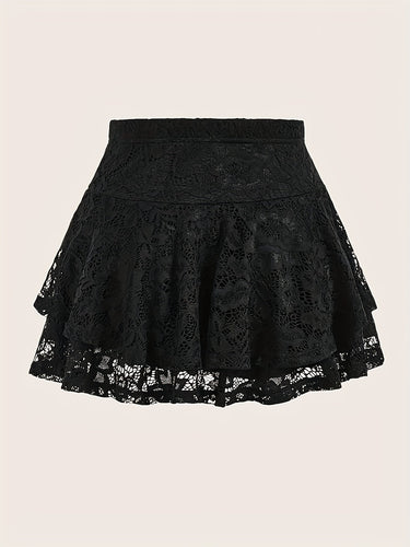 Heidi-Mode | Elegantes Spitzen Stretch Minikleid