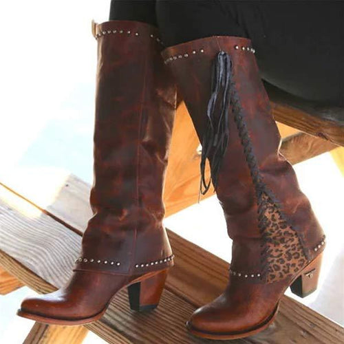 HeidiMode I Stiefel Mit Runder Spitze