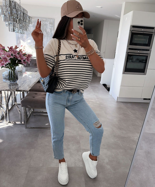 Sneaker Georgia Weiß