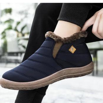 Heidi-Mode | Wasserdichte Rutschfest Vlies Gefüttert Stiefelette