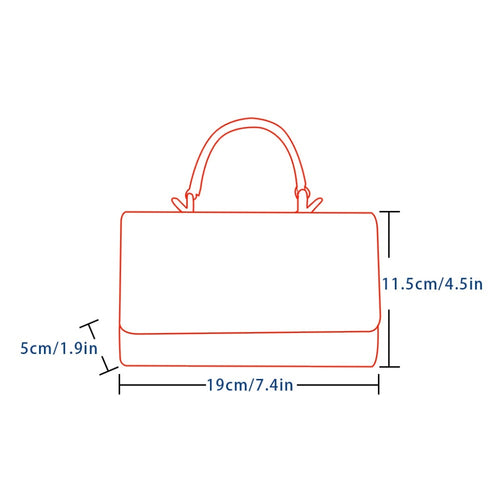 Heidi-Mode | Blumen Tasche Buntes Blumenketten