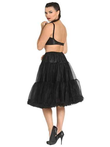 Heidi-Mode | Damen Gestufter Petticoat Midi Rock Classic