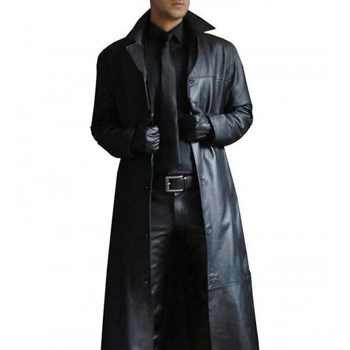 Heidi-Mode | Premium Semi Leder Trenchcoat
