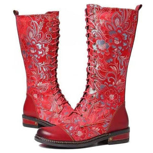 Heidi-Mode | Hohe Schnürstiefel