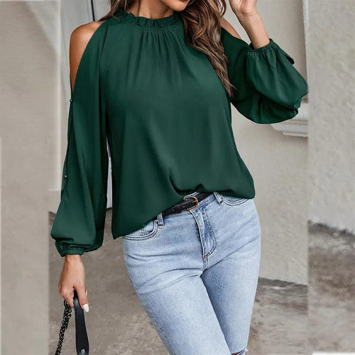 Heidi-Mode | Stilvolle Bluse mit Offenen Schultern