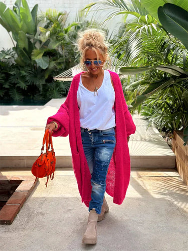 Heidi-Mode | Hippie Strickjacke für Frauen