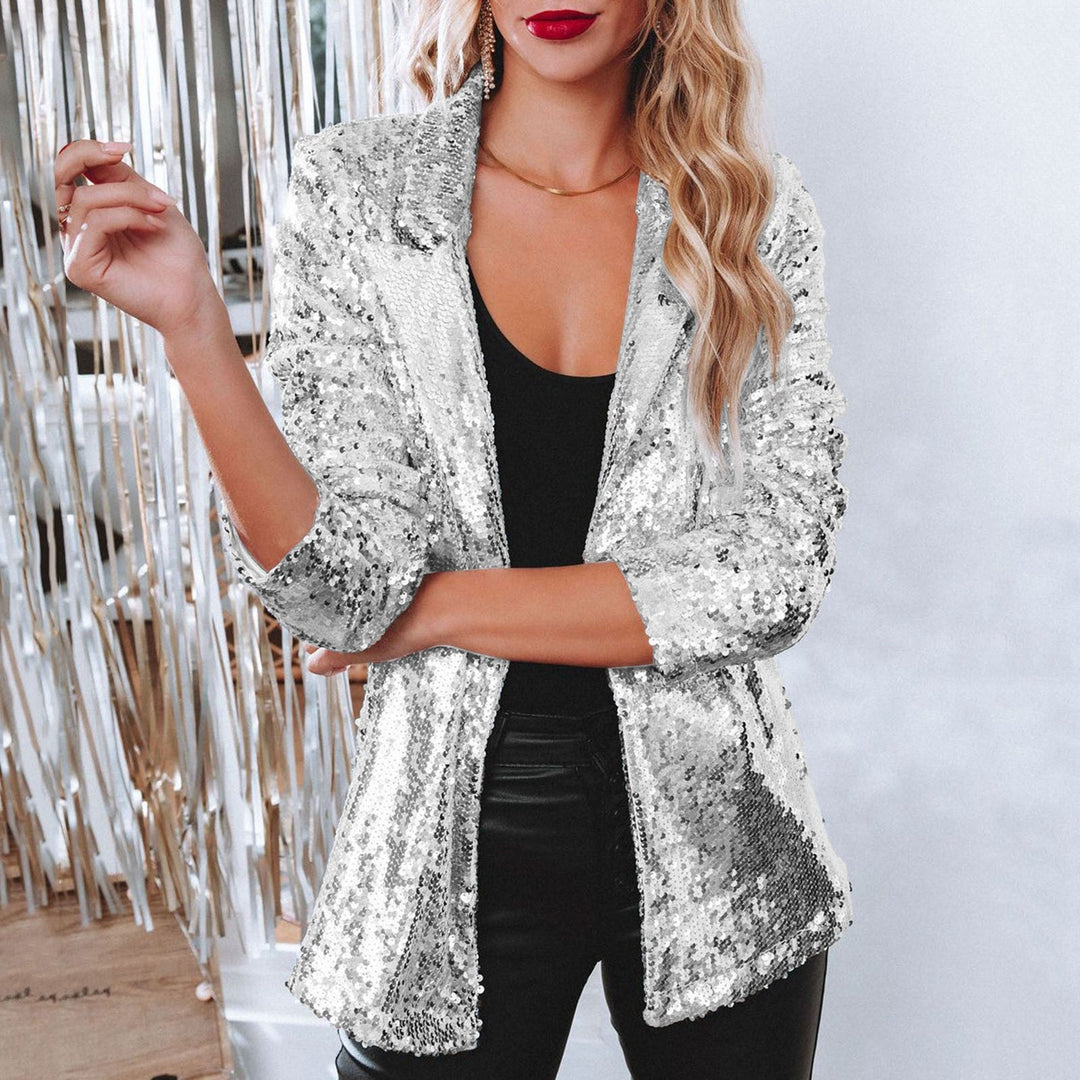 Heidi-Mode | Glamouröse Pailletten Blazer