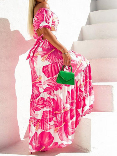 Heidi-Mode | Drinks One Shoulder Kleid für Frauen mit Spitzenmuster