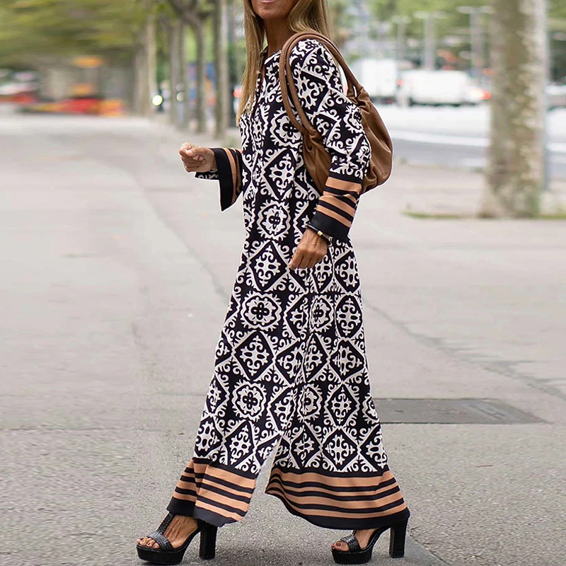 Ibiza Fashion Damenkleid mit einzigartigem Aufdruck