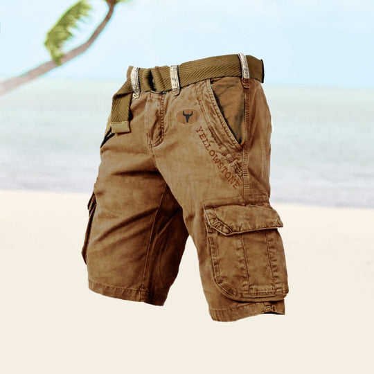 Luxuriöse Cargo-Shorts