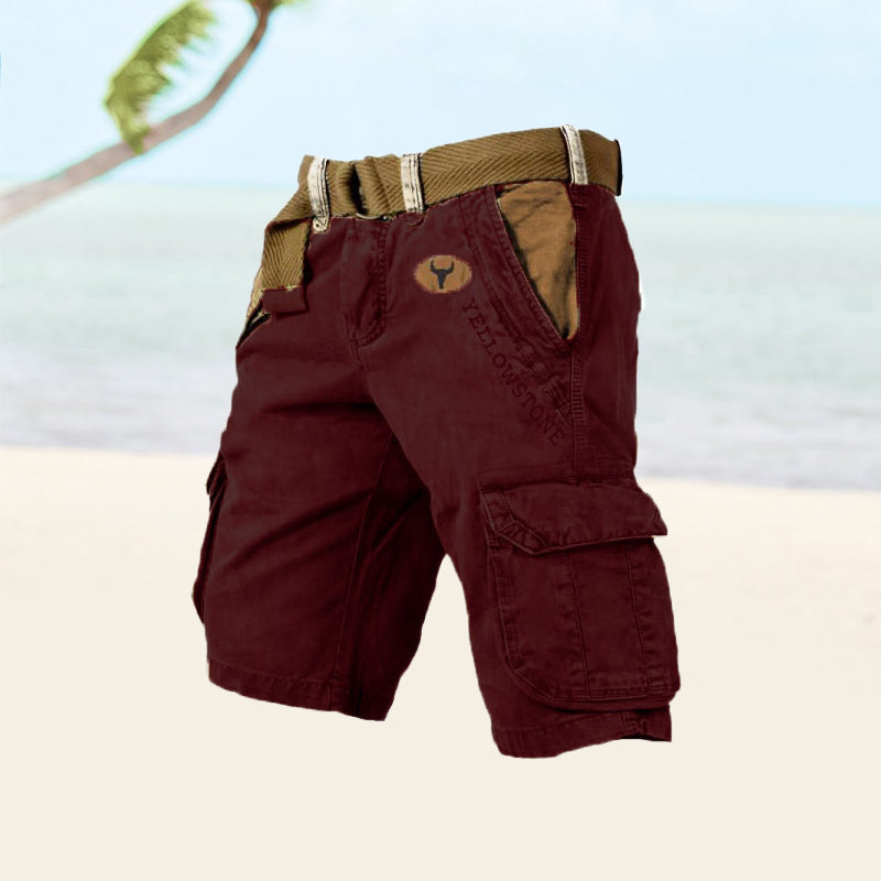 Luxuriöse Cargo-Shorts