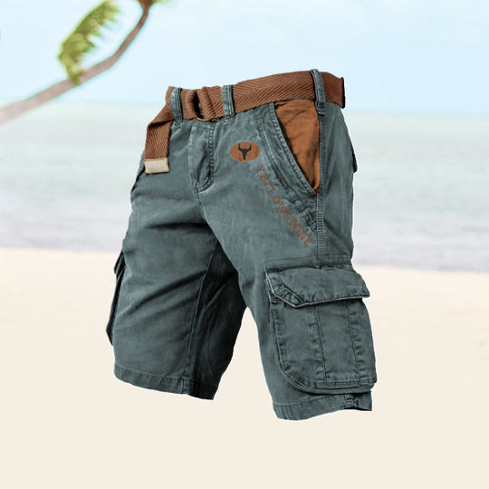 Luxuriöse Cargo-Shorts