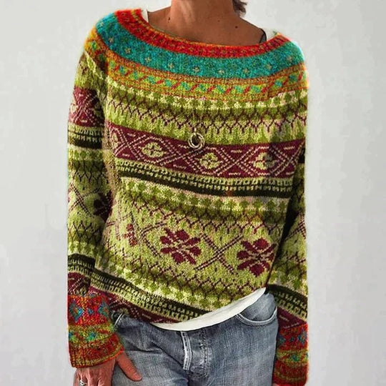 Sweater mit einzigartigem Druck