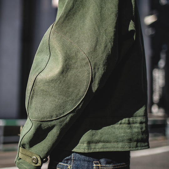 Robert | Motorradjacke aus Baumwolle
