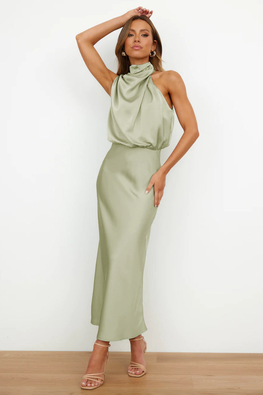 Heidi-Mode | Satinkleid - Damen - Zeitlos und Elegant